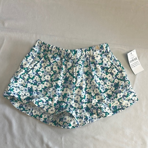 GAP - NWT - Blue and White Floral Skorts with Elastic Waistband - Picture 1 of 4